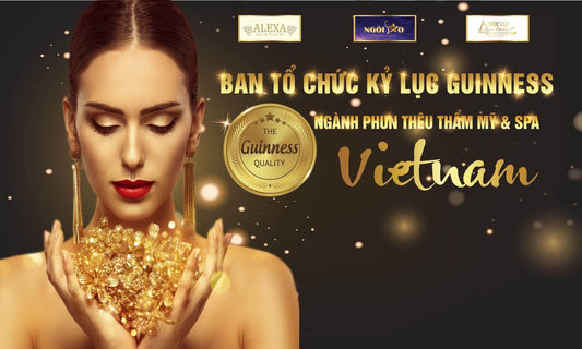 Shiratori - nhà tài trợ cho Chương Trình Kỷ lục Guinness đầu tiên của ngành phun thêu thẩm mỹ & Spa Việt Nam