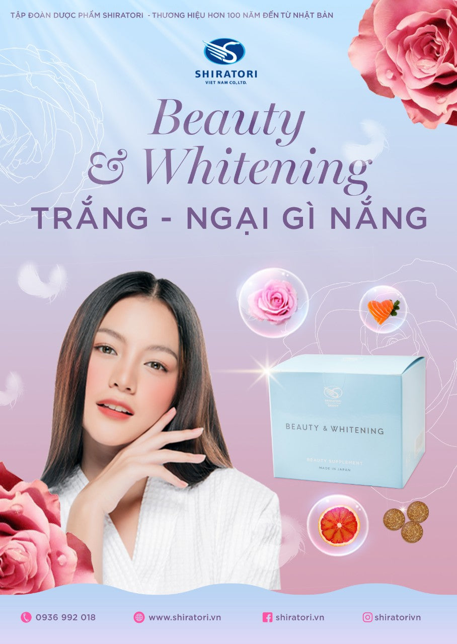 Viên Uống Sáng Da Chống Nắng Beauty & Whitening