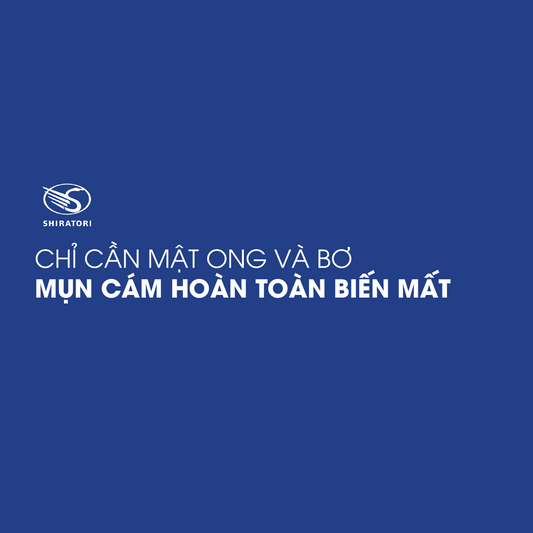 CHỈ CẦN MẬT ONG VÀ BƠ - MỤN CÁM HOÀN TOÀN BIẾN MẤT