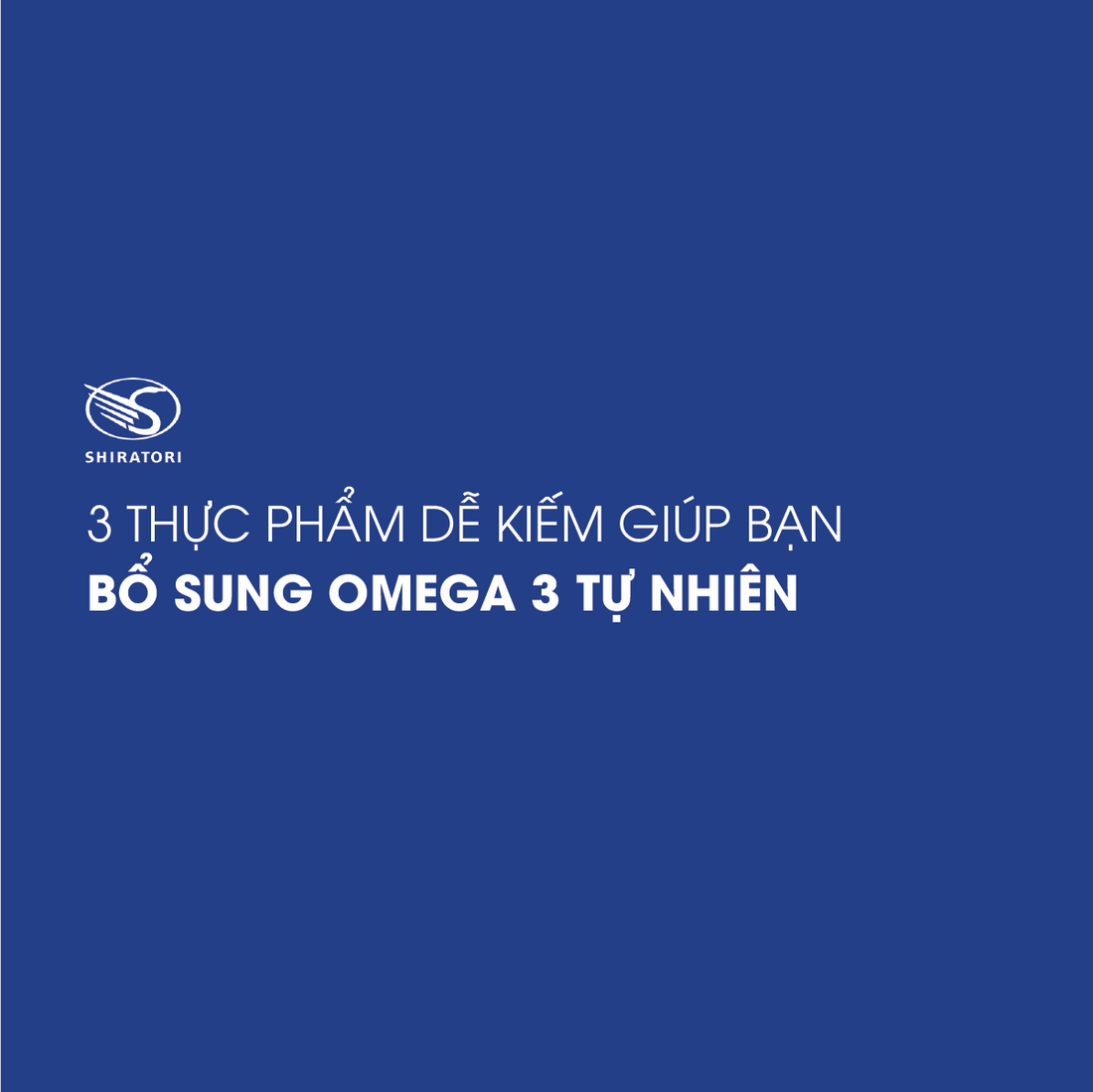 3 THỰC PHẨM DỄ KIẾM GIÚP BẠN BỔ SUNG OMEGA 3 TỰ NHIÊN