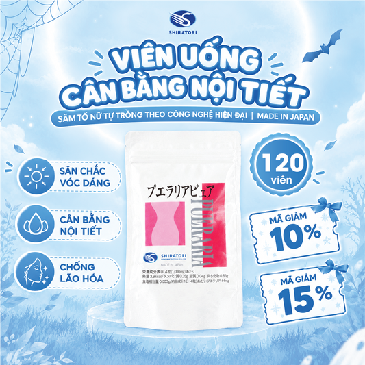 Viên Uống Nội Tiết Tố Nữ Pueraria Pure 120 viên