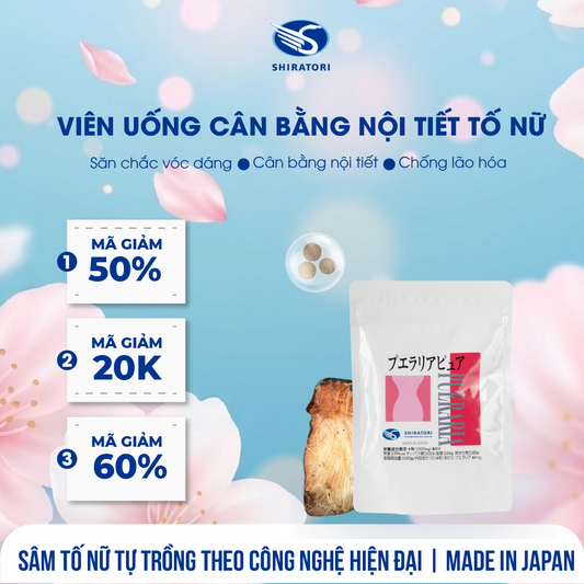Viên Uống Nội Tiết Tố Nữ Pueraria Pure