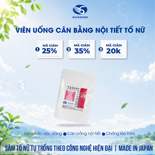 Viên Uống Nội Tiết Tố Nữ Pueraria Pure