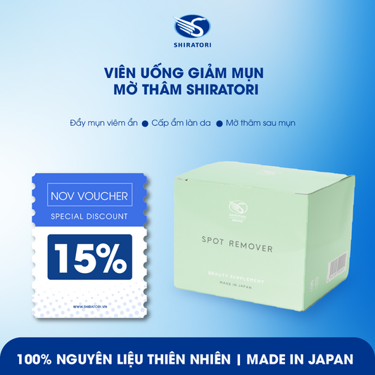 Date 2027 | Viên Uống Giảm Mụn - Mờ Thâm Spot Remover