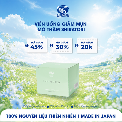 Date 2027 | Viên Uống Giảm Mụn - Mờ Thâm Spot Remover