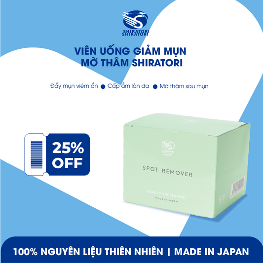 Date 2027 | Viên Uống Giảm Mụn - Mờ Thâm Spot Remover