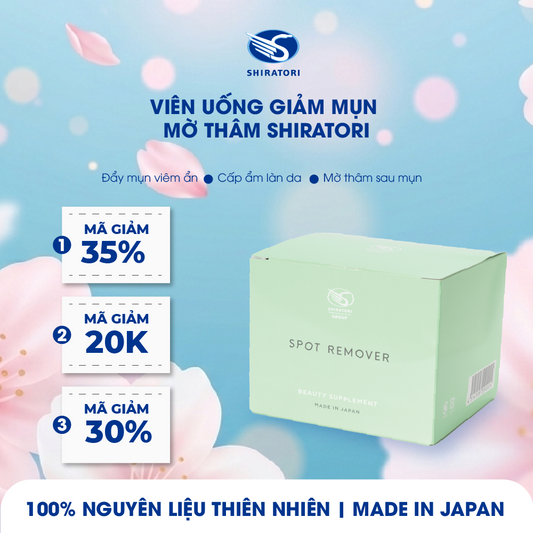 Date 2027 | Viên Uống Giảm Mụn - Mờ Thâm Spot Remover