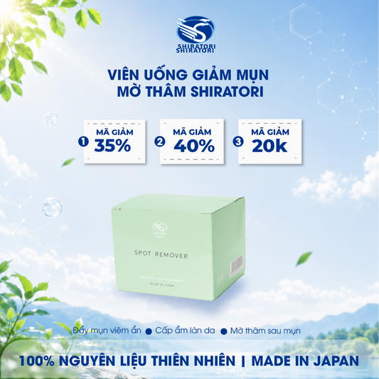 Date 2027 | Viên Uống Giảm Mụn - Mờ Thâm Spot Remover