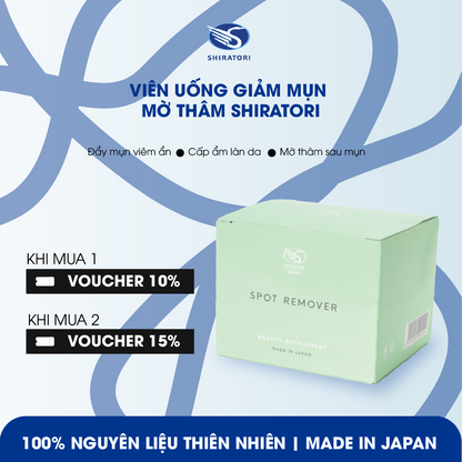 Date 2027 | Viên Uống Giảm Mụn - Mờ Thâm Spot Remover