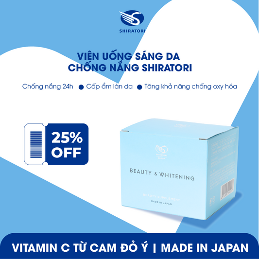 Viên Uống Sáng Da Chống Nắng Beauty & Whitening
