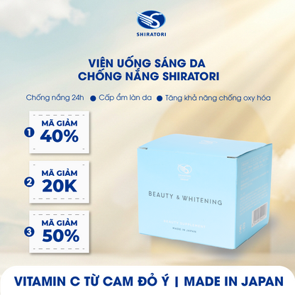 Viên Uống Sáng Da Chống Nắng Beauty & Whitening