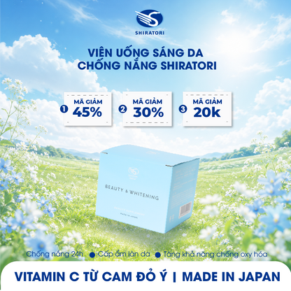 Viên Uống Sáng Da Chống Nắng Beauty & Whitening