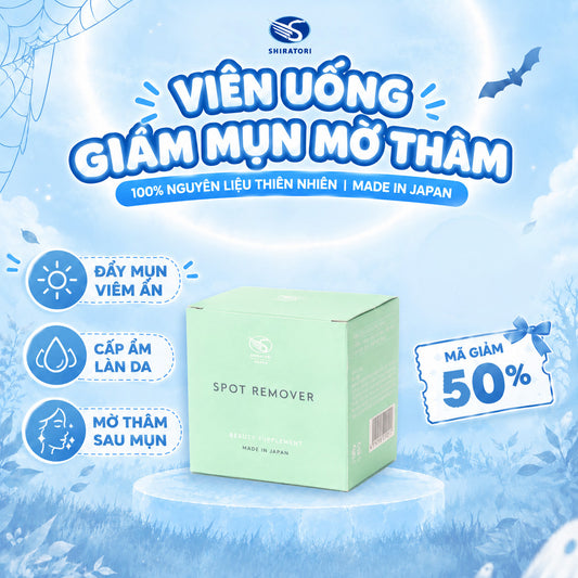 Date 2027 | Viên Uống Giảm Mụn - Mờ Thâm Spot Remover