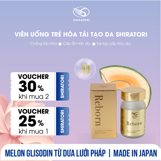 Viên Uống Trẻ Hóa Tái Tạo Da - Reborn+