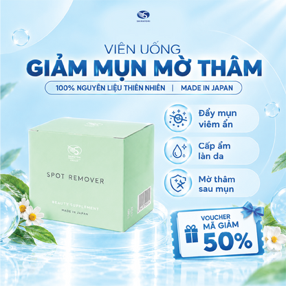 Date 2027 | Viên Uống Giảm Mụn - Mờ Thâm Spot Remover