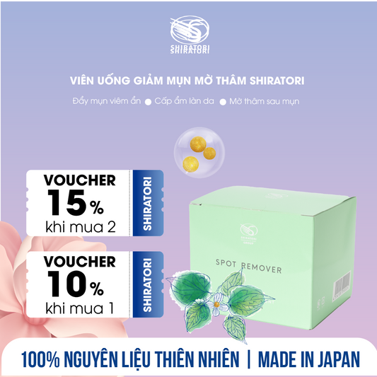 Date 2027 | Viên Uống Giảm Mụn - Mờ Thâm Spot Remover
