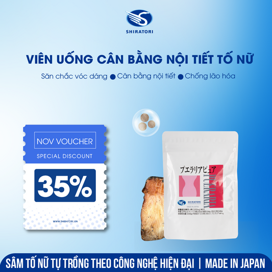Viên Uống Nội Tiết Tố Nữ Pueraria Pure