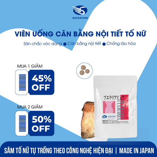 Viên Uống Nội Tiết Tố Nữ Pueraria Pure