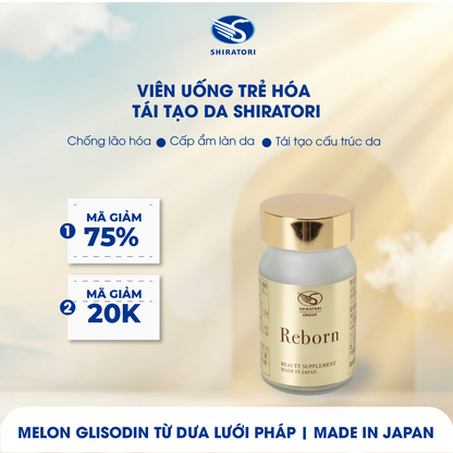 Viên Uống Trẻ Hóa Tái Tạo Da - Reborn+