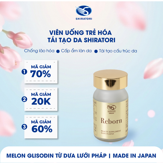 Viên Uống Trẻ Hóa Tái Tạo Da - Reborn+