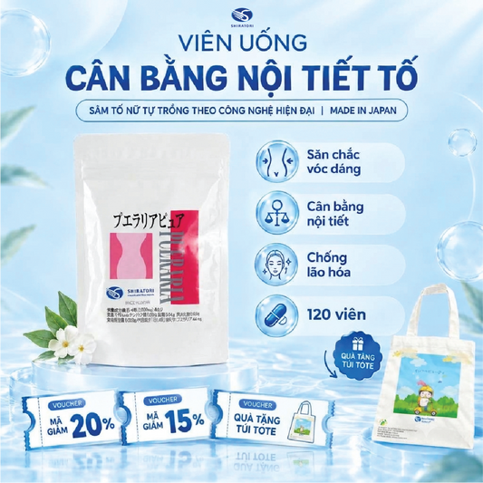 Viên Uống Nội Tiết Tố Nữ Pueraria Pure 120 viên