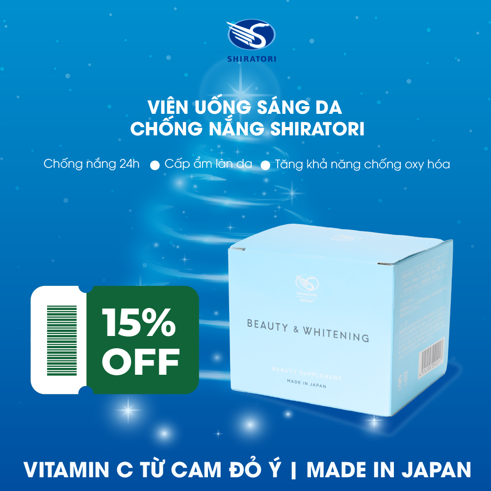 Viên Uống Sáng Da Chống Nắng Beauty & Whitening